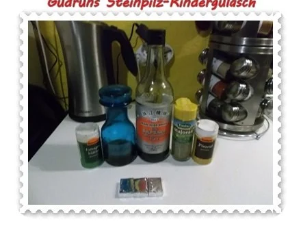 Rezept: Fleisch: Steinpilz-Rindergulasch Bild Nr. 10 Fleisch: Steinpilz-Rindergulasch - Rezept - Bild Nr. 10