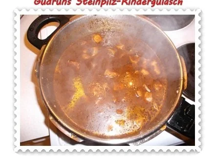 Rezept: Fleisch: Steinpilz-Rindergulasch Bild Nr. 15 Fleisch: Steinpilz-Rindergulasch - Rezept - Bild Nr. 15