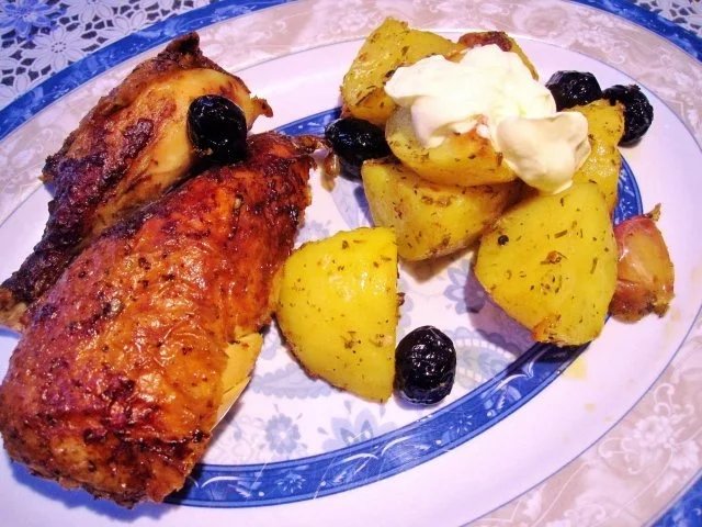 Rezept: Gebackene Kartoffeln ... Gebackene Kartoffeln ... - Rezept