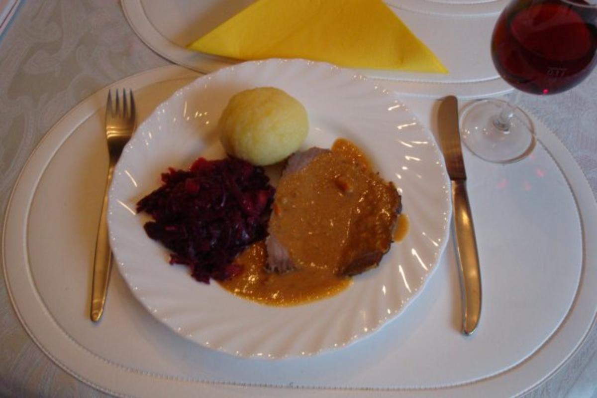 Sauerbraten (Rheinisch-Westfälisch) - Rezept