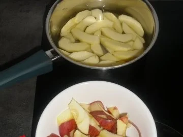 Marzipan-Frischkäse-Muffin mit Apfel-Zimt-Spalten - Rezept - Bild Nr. 8