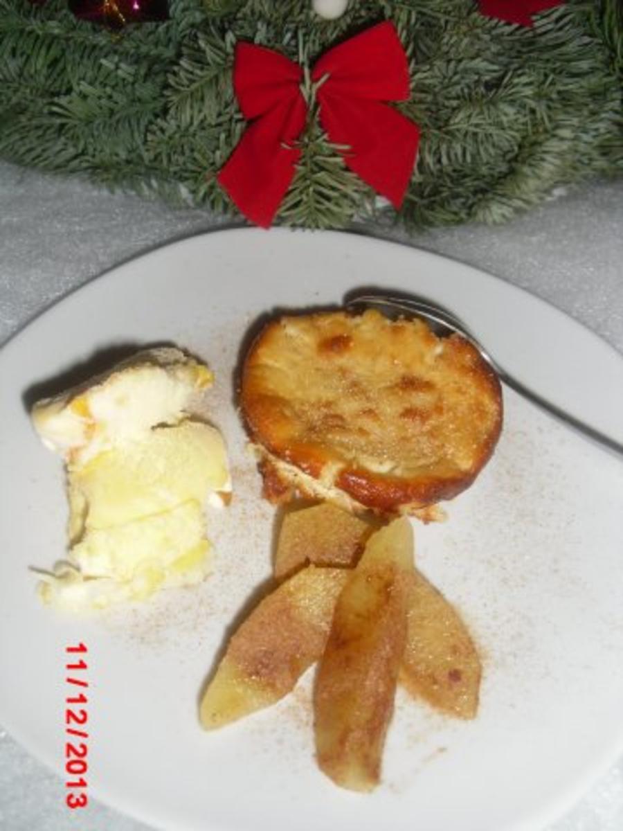 Marzipan-Frischkäse-Muffin mit Apfel-Zimt-Spalten - Rezept - Bild Nr. 2