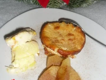 Marzipan-Frischkäse-Muffin mit Apfel-Zimt-Spalten - Rezept - Bild Nr. 2
