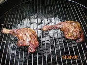 Barbarie Entenkeulen gegrillt - Rezept