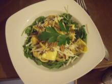 Tortellini auf einem Rucola-Bett - Rezept