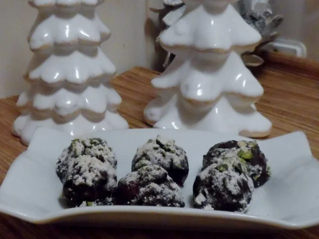 Weihnachtliche Nussnougat-Marzipankugeln - Rezept - Bild Nr. 9