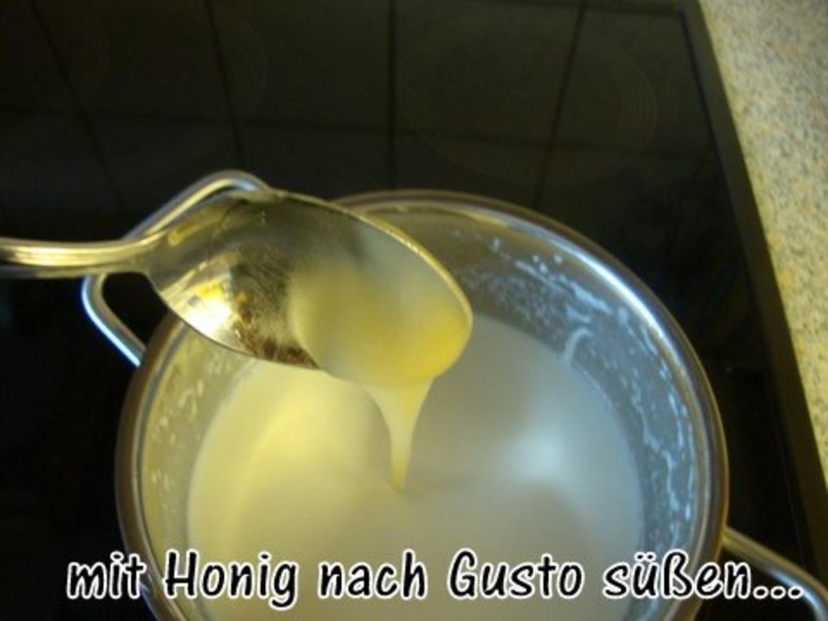 Aufgeschäumte Honigmilch mit Ingwer - Rezept - Bild Nr. 4