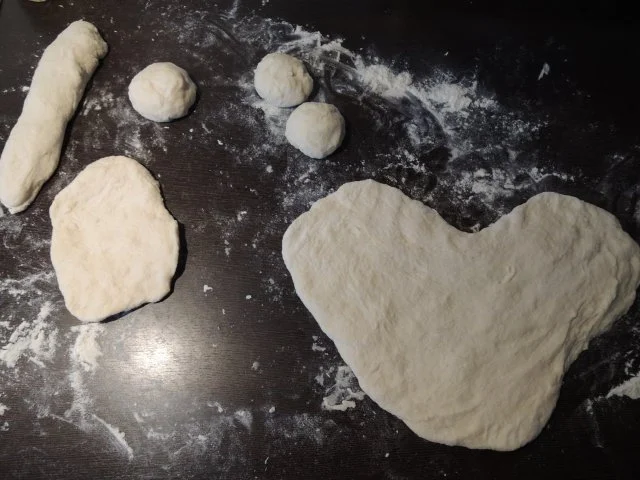 Rezept: Weihnachtsmann Brot Bild Nr. 3 Weihnachtsmann Brot - Rezept - Bild Nr. 3