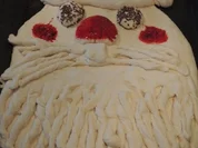 Weihnachtsmann Brot - Rezept