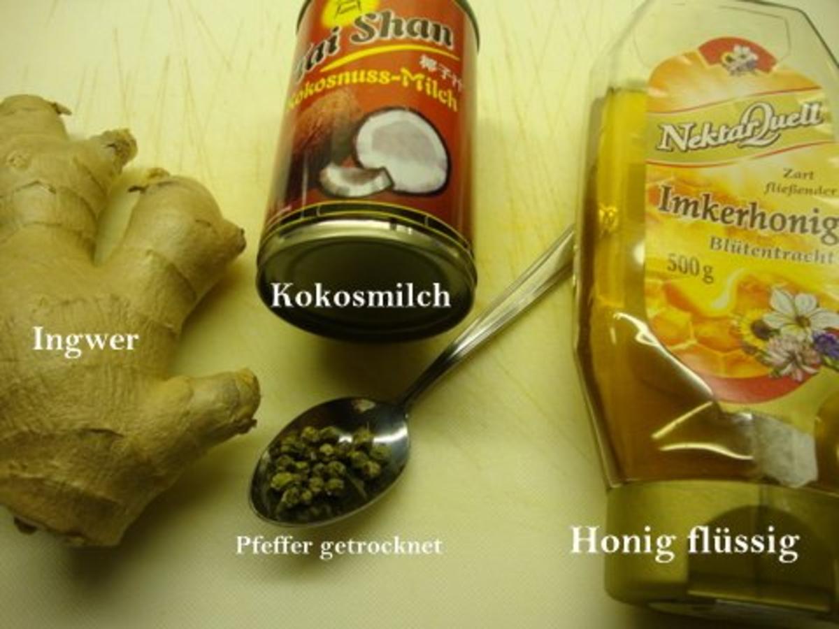 Ingwertee mit Kokosmilch und Honig - Rezept - Bild Nr. 4