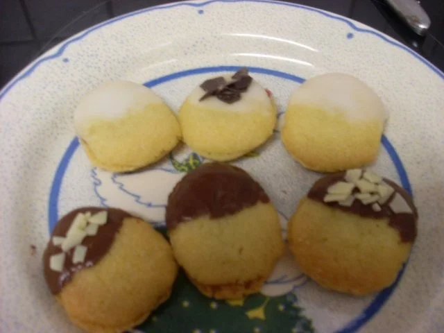 Löffelkekse mal fruchtig.......  mal schokoladig - Rezept - Bild Nr. 2