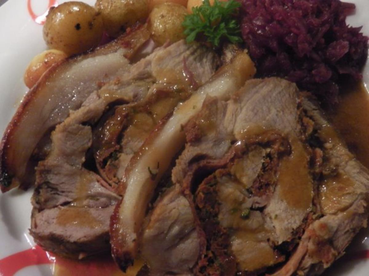 Dänischer Rollbraten  "nordvestjysk rullesteg" - Rezept