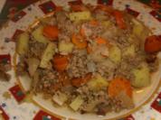 Pfund- Eintopf aus dem Römertopf - Rezept