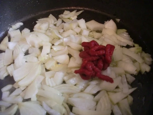 Rezept: Hähnchenherzen mit Lauch Bild Nr. 3 Hähnchenherzen mit Lauch - Rezept - Bild Nr. 3