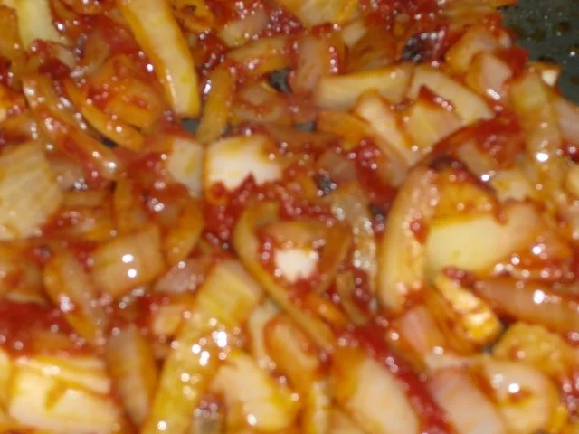 Rezept: Hähnchenherzen mit Lauch Bild Nr. 4 Hähnchenherzen mit Lauch - Rezept - Bild Nr. 4