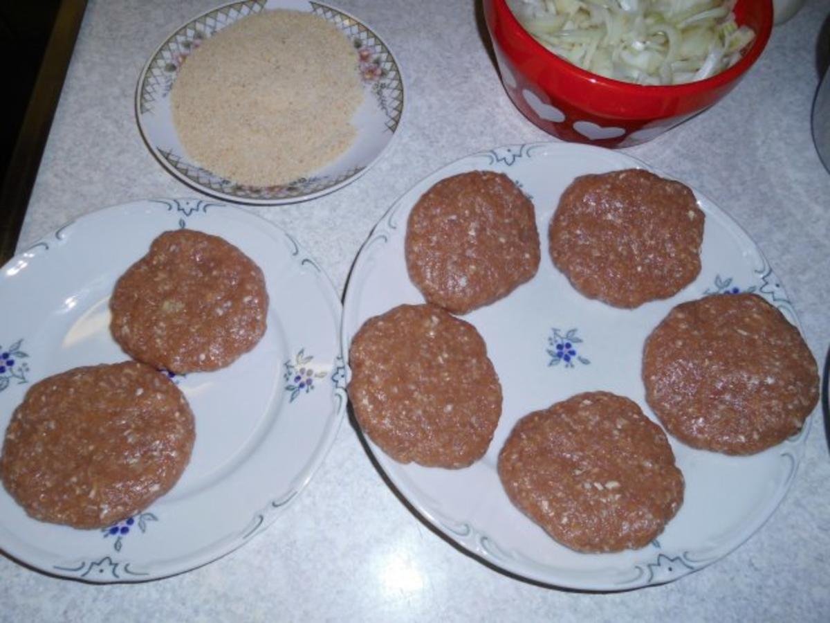 Bouletten / Frikadellen / Fleischpflanzerl nach Art von Stroganow ...