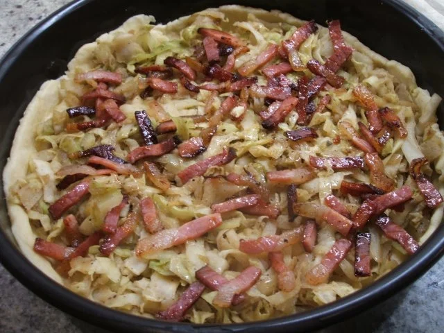 Rezept: Quiche: Weißkraut-Quiche Bild Nr. 8 Quiche: Weißkraut-Quiche - Rezept - Bild Nr. 8