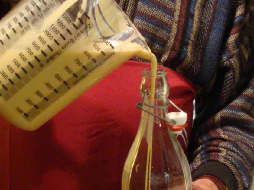Orangen Eierlikör mit Weinbrand - schnell &amp; einfach - von magica