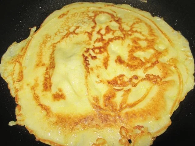 Rezept: Pfannkuchen mit Lachs-Garnelen-Füllung Bild Nr. 7 Pfannkuchen mit Lachs-Garnelen-Füllung - Rezept - Bild Nr. 7