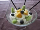 Mascarponecreme mit Früchten - Rezept