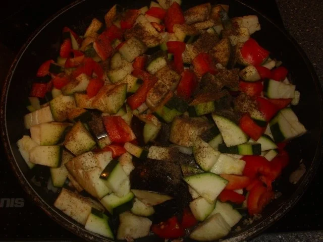 Rezept: Gemüse und Reis im Römertopf Bild Nr. 2 Gemüse und Reis im Römertopf - Rezept - Bild Nr. 2