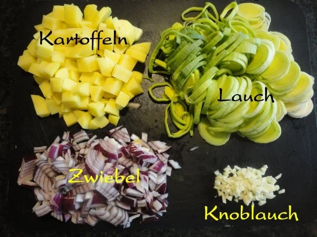 Kartoffel Lauch Creme  Süppchen - Rezept - Bild Nr. 3