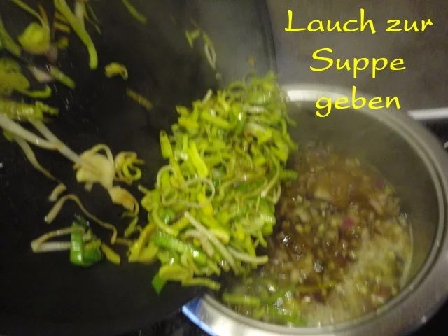 Kartoffel Lauch Creme  Süppchen - Rezept - Bild Nr. 11