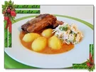 Zart geschmorte  Rippchen an feiner Sauce - Rezept