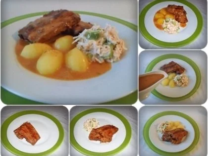 Zart geschmorte  Rippchen an feiner Sauce - Rezept - Bild Nr. 13