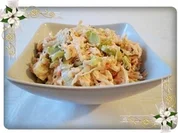 Sellerie Salat mit Walnuss-Mayo-Creme nach Art des Hauses. - Rezept