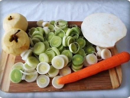 Sellerie Salat mit Walnuss-Mayo-Creme nach Art des Hauses. - Rezept - Bild Nr. 3