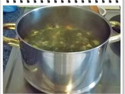 Grünkohl Cremesuppe mit Pinienkerne verfeinert - Rezept - Bild Nr. 7