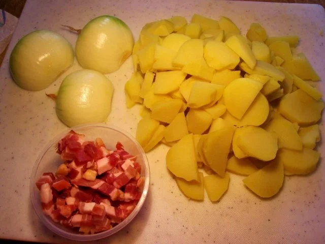 Rezept: Bratkartoffeln mit Brathering Bild Nr. 2 Bratkartoffeln mit Brathering - Rezept - Bild Nr. 2