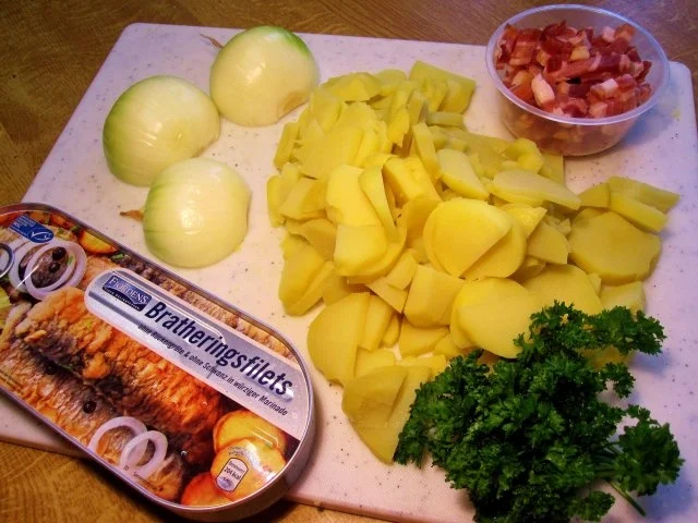 Rezept: Bratkartoffeln mit Brathering Bild Nr. 3 Bratkartoffeln mit Brathering - Rezept - Bild Nr. 3