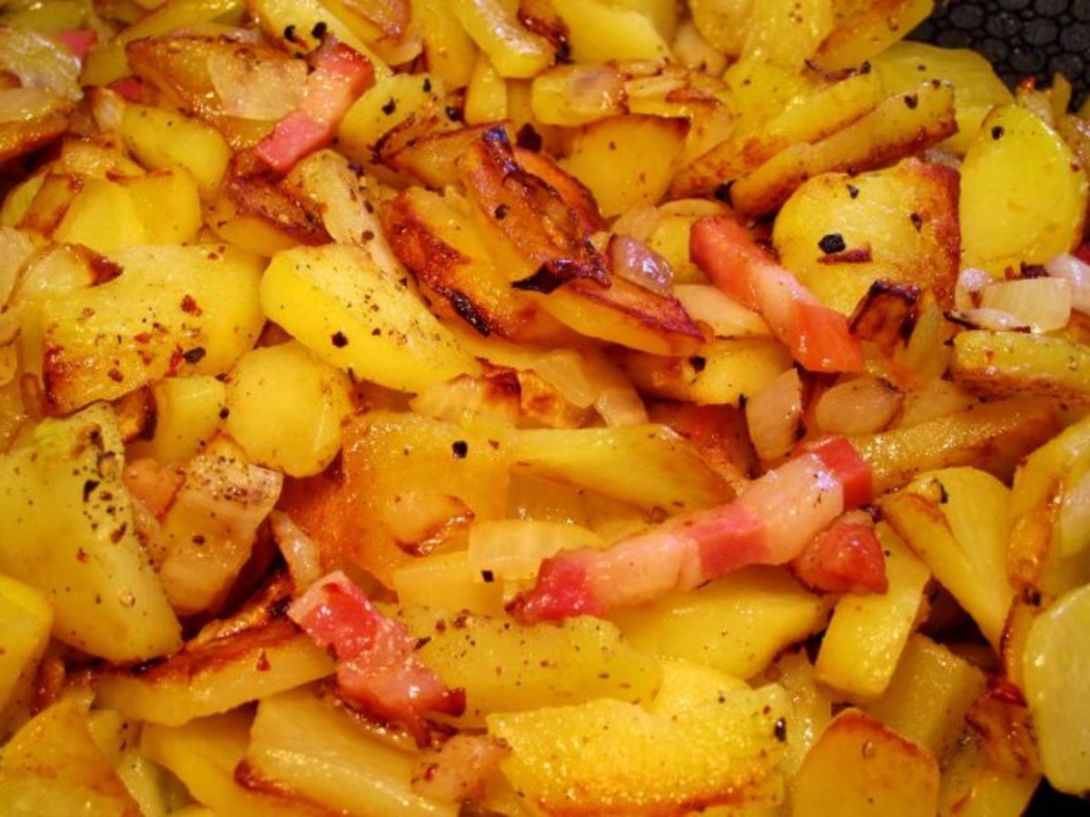 Bratkartoffeln mit Brathering - Rezept - Bild Nr. 4