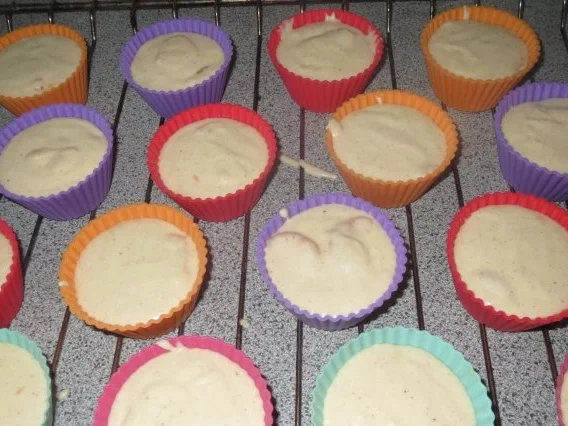 Rezept: Backen: Mandarinen-Muffins Bild Nr. 2 Backen: Mandarinen-Muffins - Rezept - Bild Nr. 2