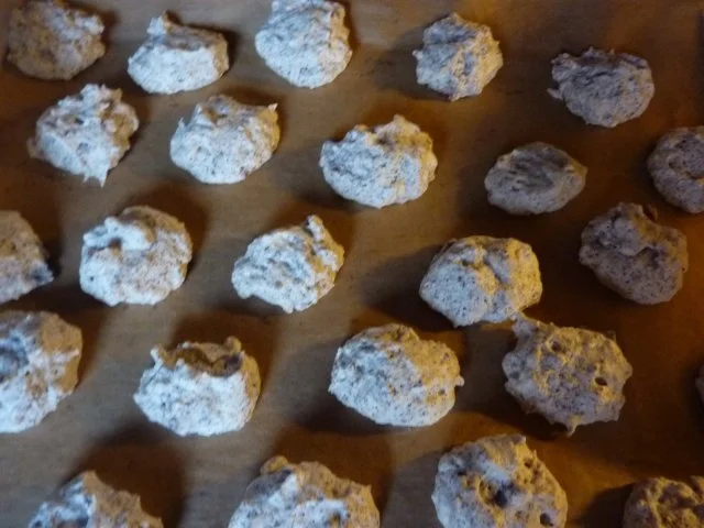 Weihnachten:Schokoladenmakronen - Rezept