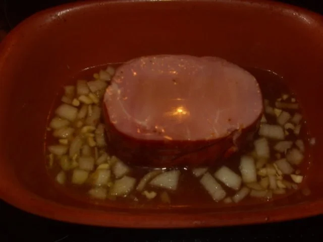 Rezept: Kasseler aus dem Römertopf Kasseler aus dem Römertopf - Rezept