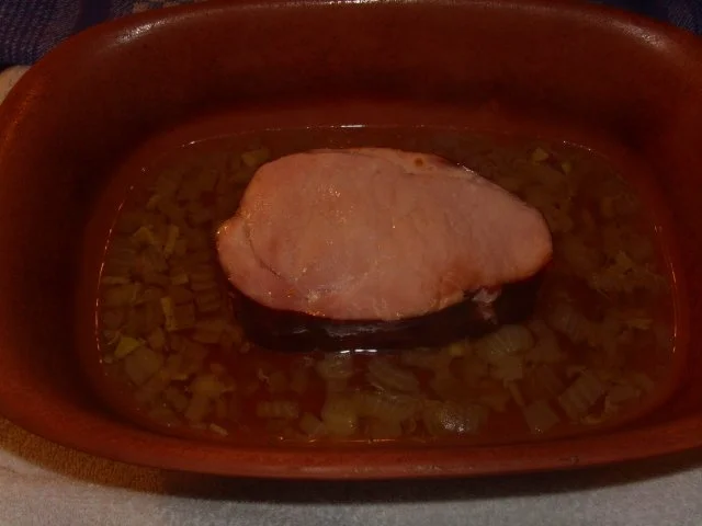 Rezept: Kasseler aus dem Römertopf Bild Nr. 3 Kasseler aus dem Römertopf - Rezept - Bild Nr. 3