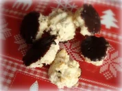 Weihnachtsplätzchen: Feigen-Kokos-Schoko-Makronen - Rezept