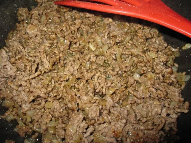 Pfannkuchen mit Hackfleisch-Ziegenkäse-Füllung - Rezept - Bild Nr. 3