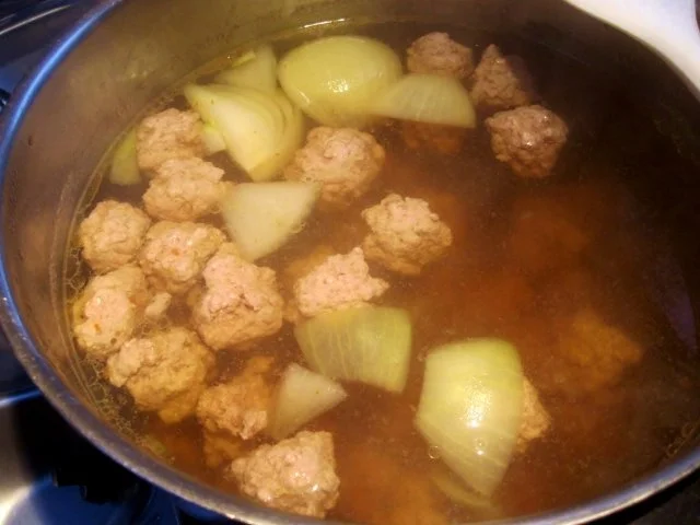 Hackfleisch-Eintopf mit Breiten Bohnen - Rezept - Bild Nr. 2