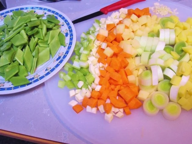 Hackfleisch-Eintopf mit Breiten Bohnen - Rezept - Bild Nr. 5