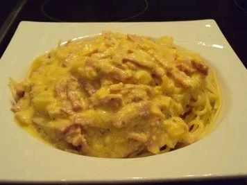 Rezept: Spaghetti a la Jenson Spaghetti a la Jenson - Rezept