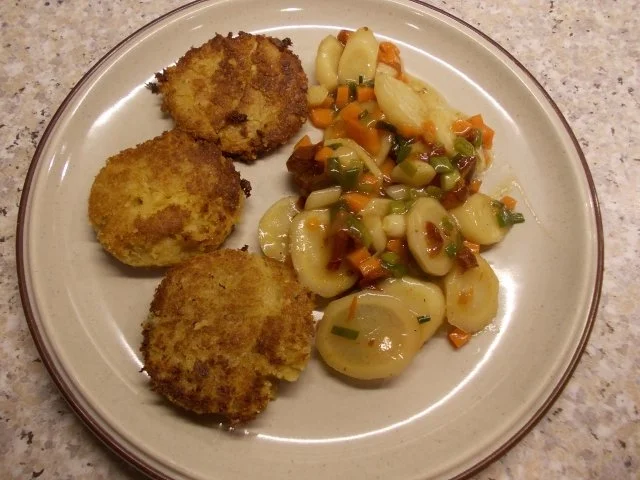 Rezept: Lebkuchenpolenta mit buntem Pastinakengemüse Lebkuchenpolenta mit buntem Pastinakengemüse - Rezept