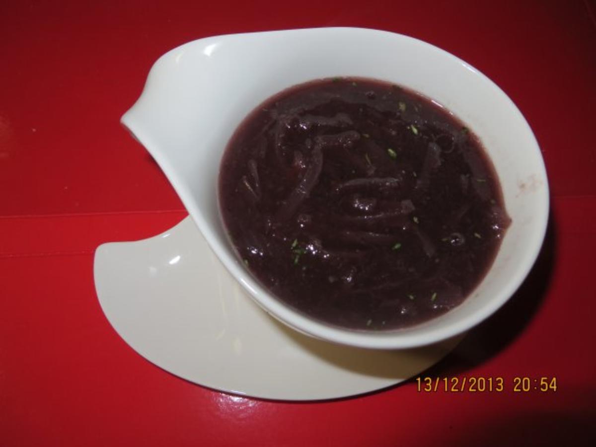 Suppe: Rote Zwiebelsuppe - Rezept - Bild Nr. 2