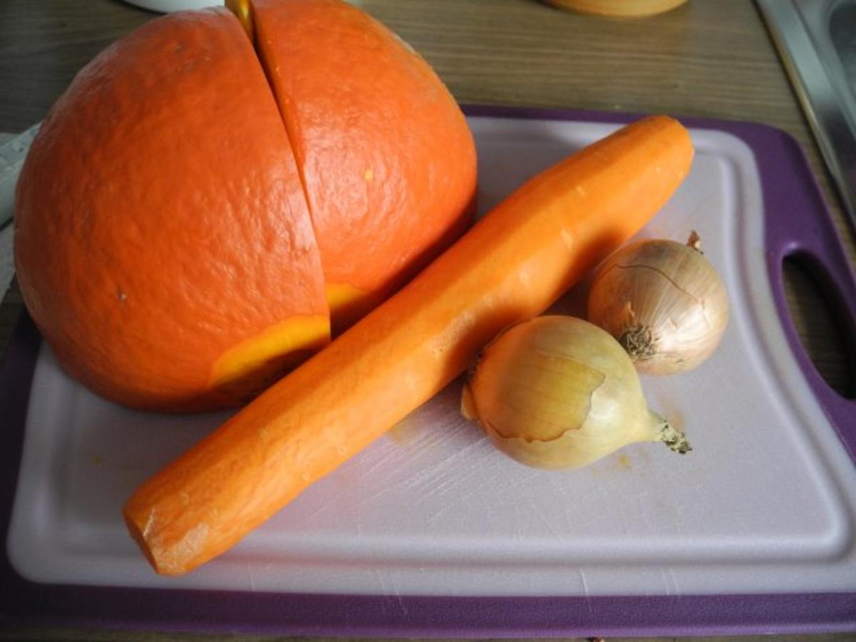 Vegan : Kürbis - Karotten -  Lasagne - Rezept - Bild Nr. 3