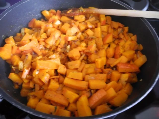 Rezept: Vegan : Kürbis - Karotten - Lasagne Bild Nr. 9 Vegan : Kürbis - Karotten - Lasagne - Rezept - Bild Nr. 9