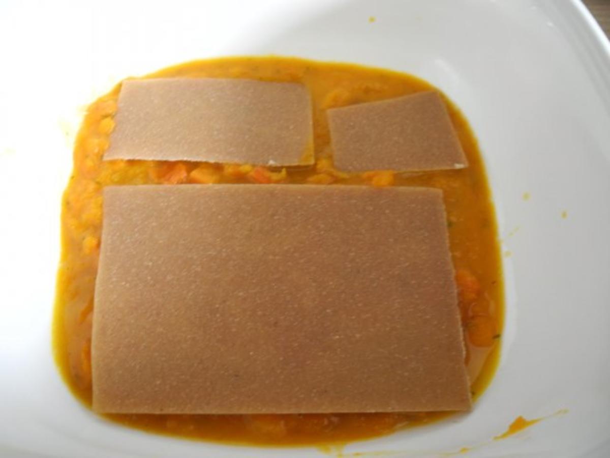 Vegan : Kürbis - Karotten -  Lasagne - Rezept - Bild Nr. 15