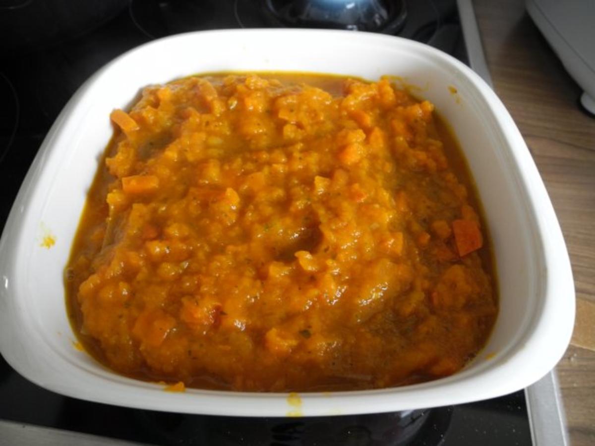 Vegan : Kürbis - Karotten -  Lasagne - Rezept - Bild Nr. 17
